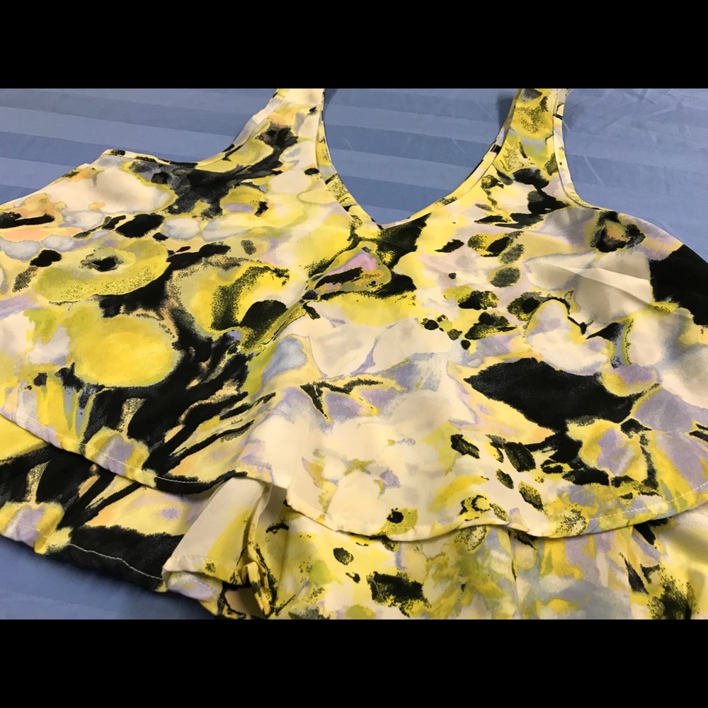 Bar III (Bar 3) cute cropped layer top size xs